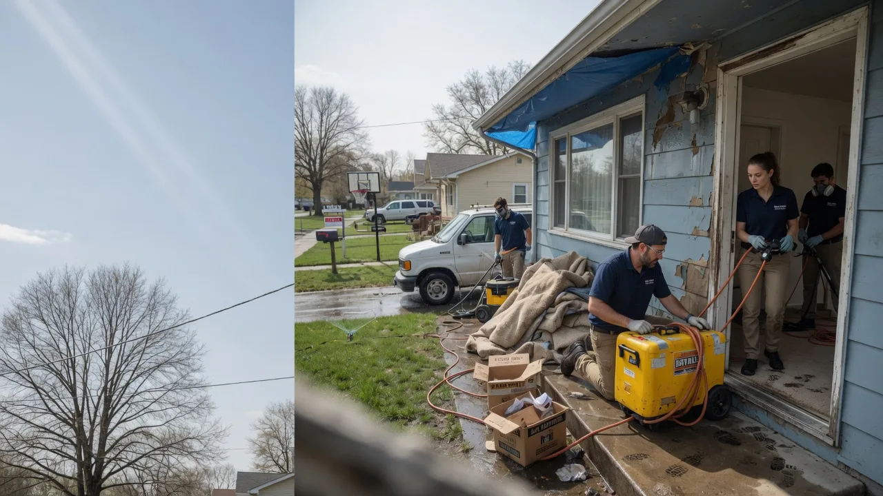 Basement Flood Cleanup in Kinder, LA near me